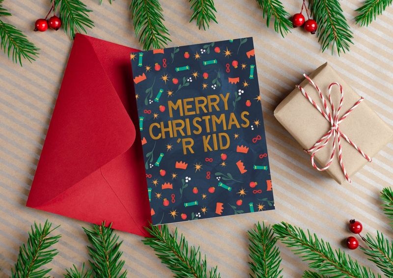Merry Christmas 'R Kid - Official Forever Manchester Christmas Cards