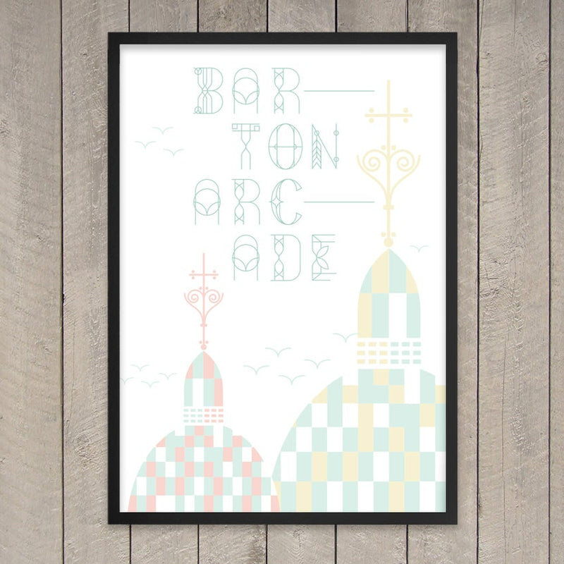 Barton Arcade Print by Stanley Chow and StudioDBD