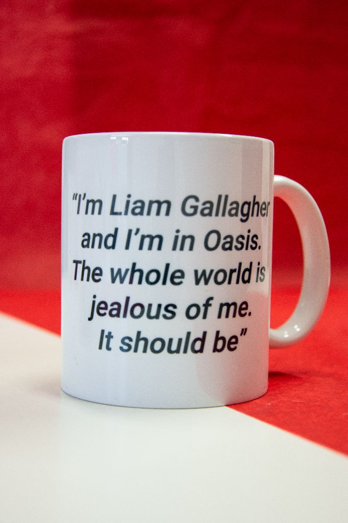 Liam Gallagher Mug - Great Northerners by Stanley Chow