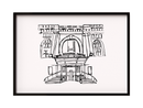Royal Exchange Theatre A3 Print