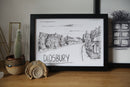 Didsbury Skyline Print by Christopher Walster