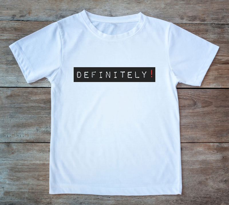 Definitely Maybe T-shirt by This Charming Manc