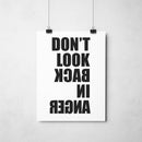 Don't Look Back in Anger Print by This Charming Manc