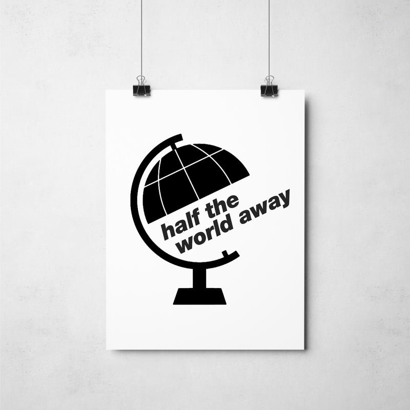 Half the World Away Print by This Charming Manc