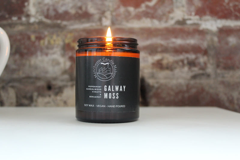 Galway Moss Soy Wax Candle by Manchester Candlemakers