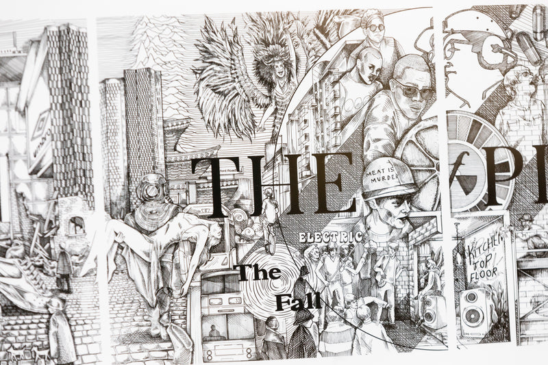 This Is The Place Illustrated Print by The Sculpts