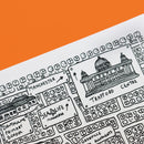 Urmston Doodle Map Print by Dave Draws