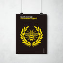 God's Own City Print by This Charming Manc