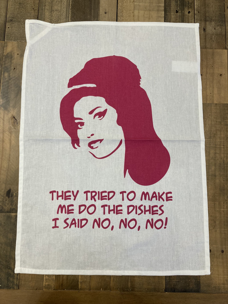 Amy Winehouse Tea Towel