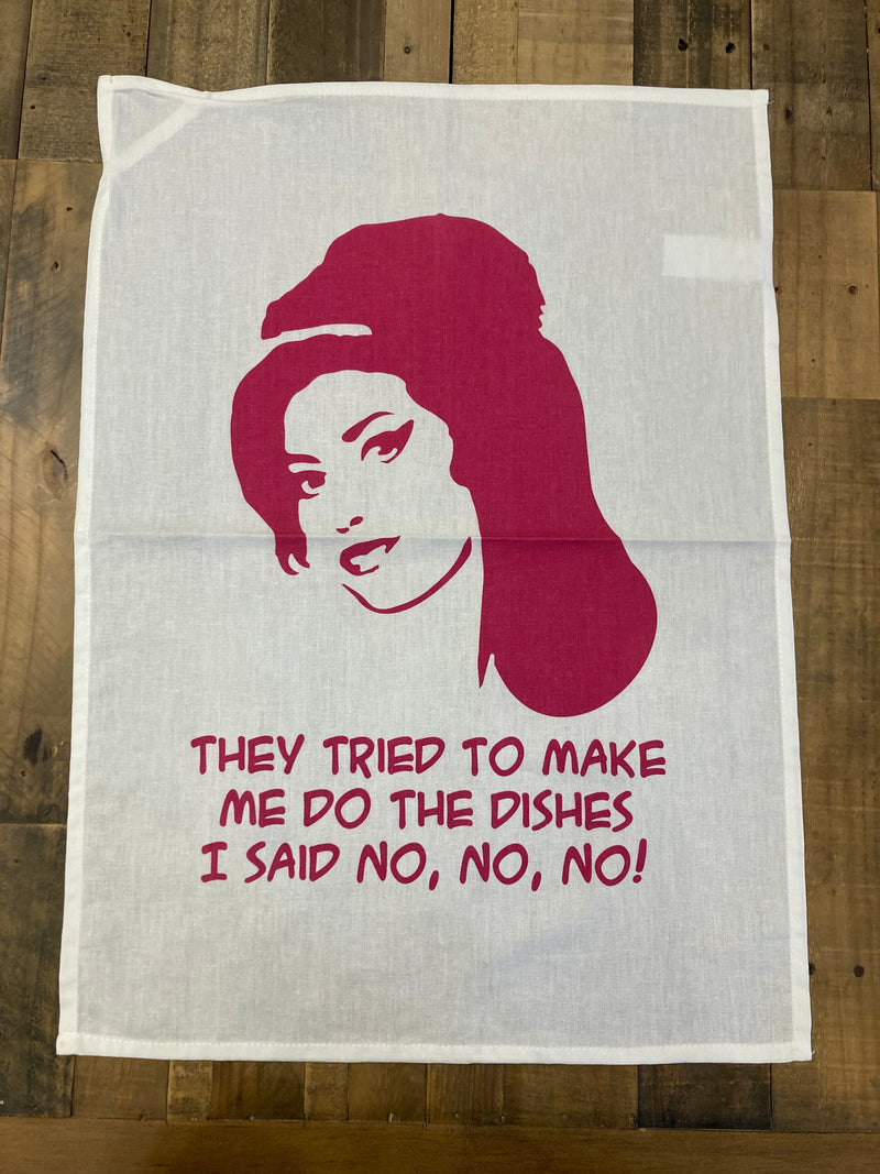 Amy Winehouse Tea Towel by One of a Kind