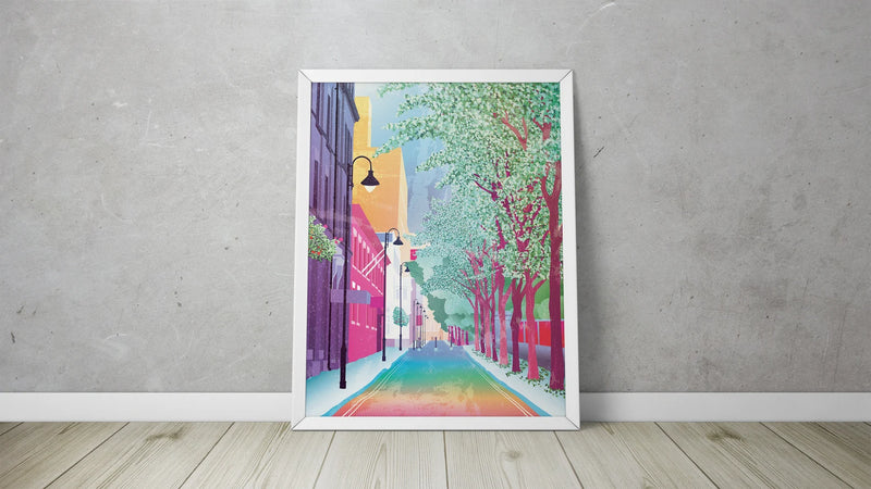 Canal Street Print by Buckley Creative