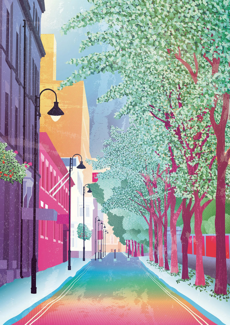 Canal Street Print by Buckley Creative