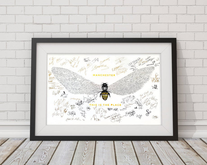 Signed Bee Love Print by Amy Coney