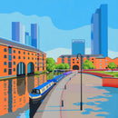 Bridgewater Canal Print by S L Scott