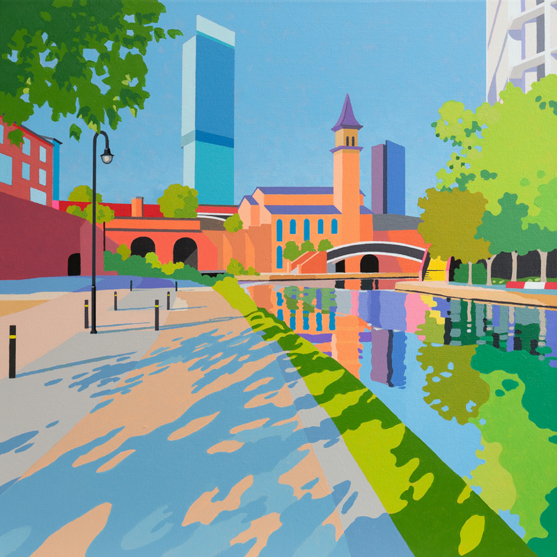 Castlefield Print by S L Scott