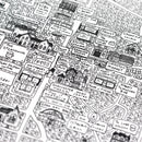 Urmston Doodle Map Print by Dave Draws
