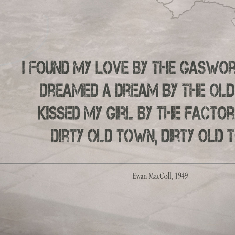 Dirty Old Town Print by The Sense of Doubt