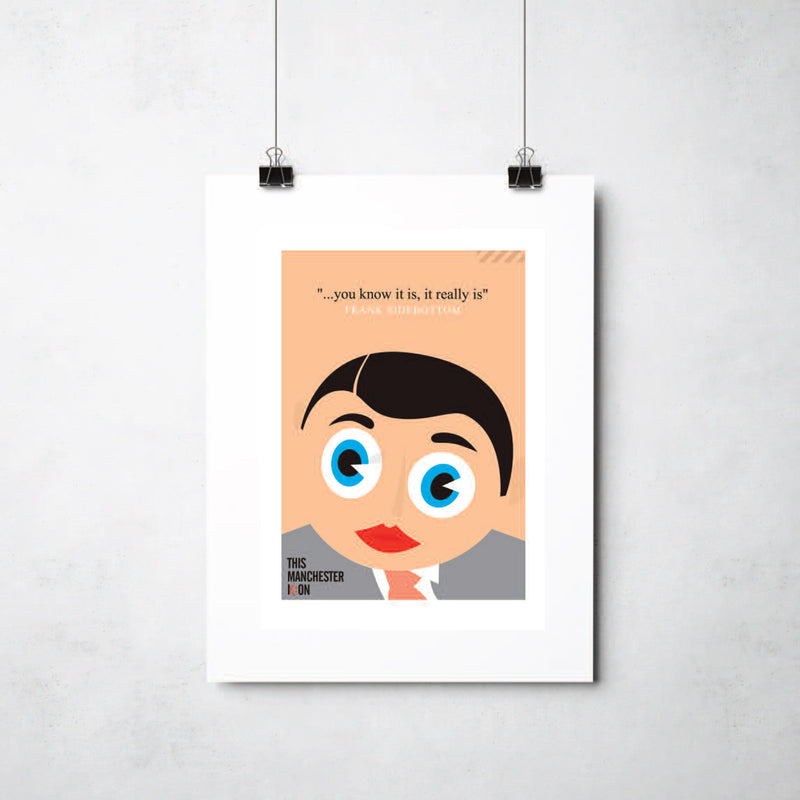 Frank Sidebottom Print by This Charming Manc