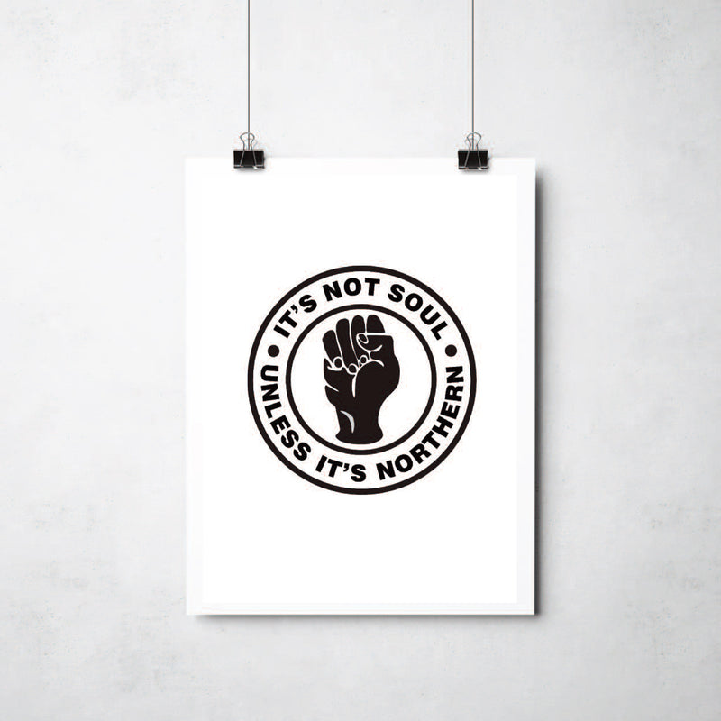 Northern Soul Print by This Charming Manc