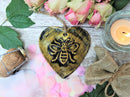 Bee Heart Charm by Bee Mancunian