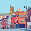 Hillgate, Stockport Print by S L Scott