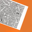 Manchester Doodle Map by Dave Draws