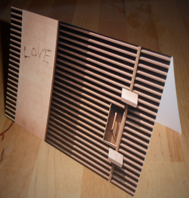 Love Greetings Card by Sue Langford