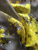 Fine Silk Chiffon Scarf by Zana Prints