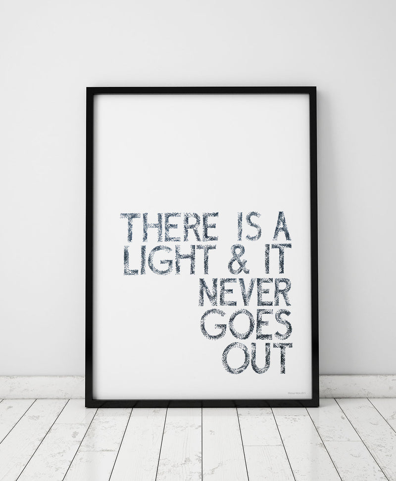 There is A Light Print by Sketchbook Design