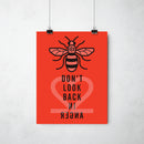 22 Bees Print (Multiple Colours Available) by This Charming Manc