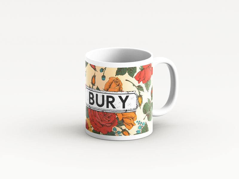 Beige Rose Mug by Tinned Snail