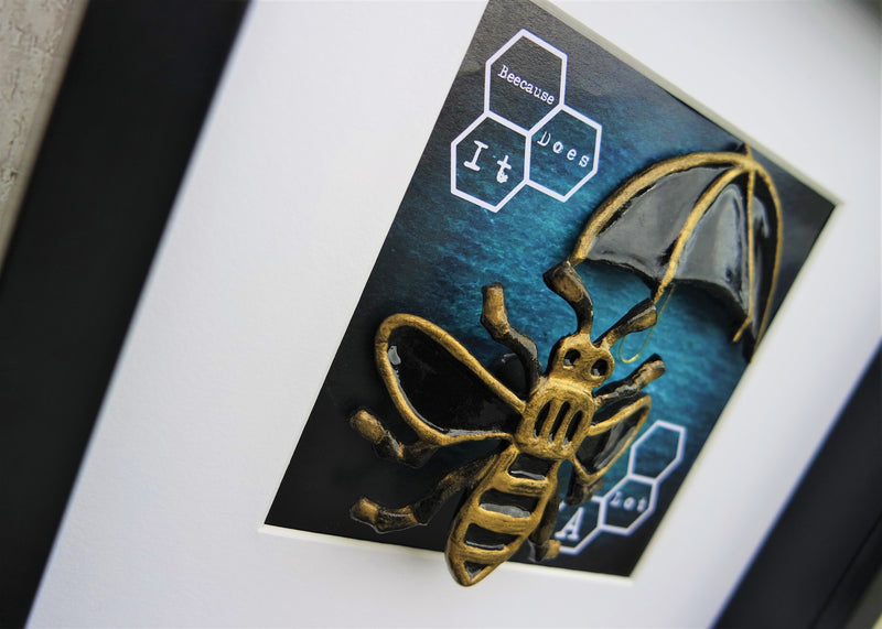 Rainy Manchester Bee by Bee Mancunian