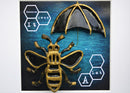Rainy Manchester Bee by Bee Mancunian