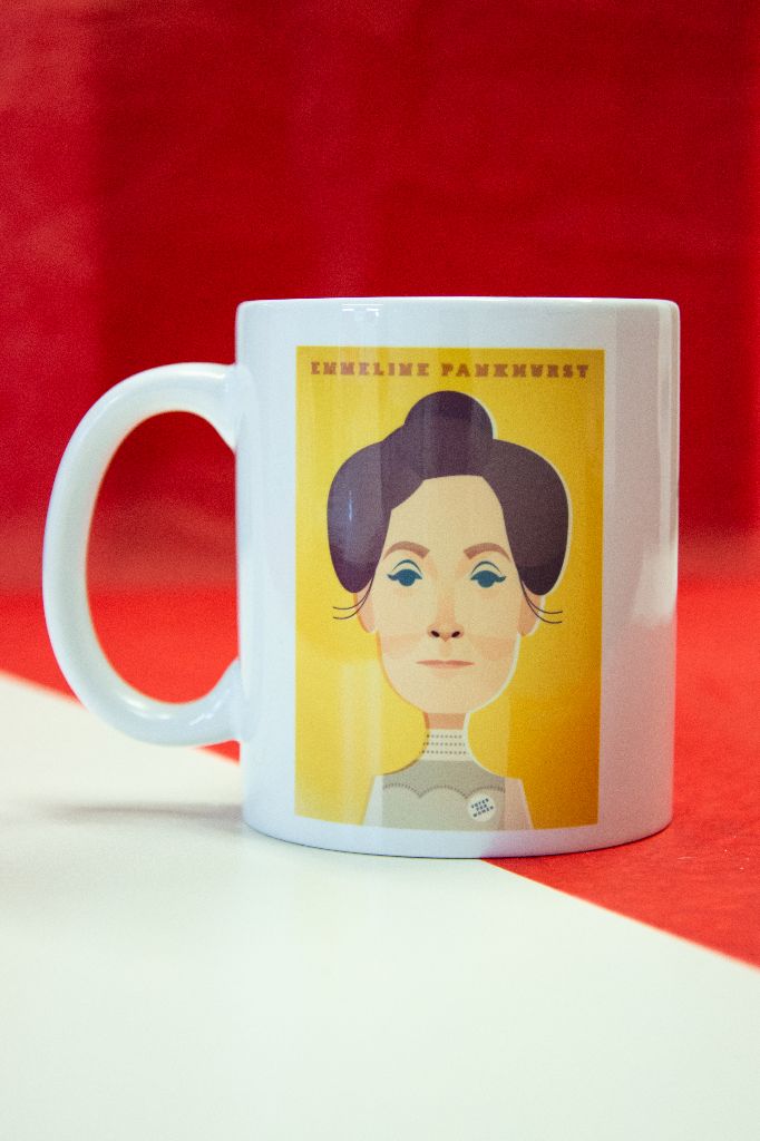 Emmeline Pankhurst Mug - Great Northerners by Stanley Chow