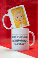 Maxine Peake Mug - Great Northerners by Stanley Chow