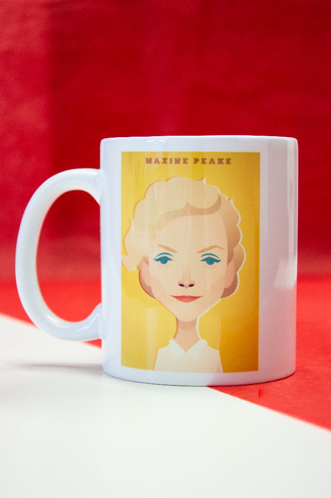 Maxine Peake Mug - Great Northerners by Stanley Chow