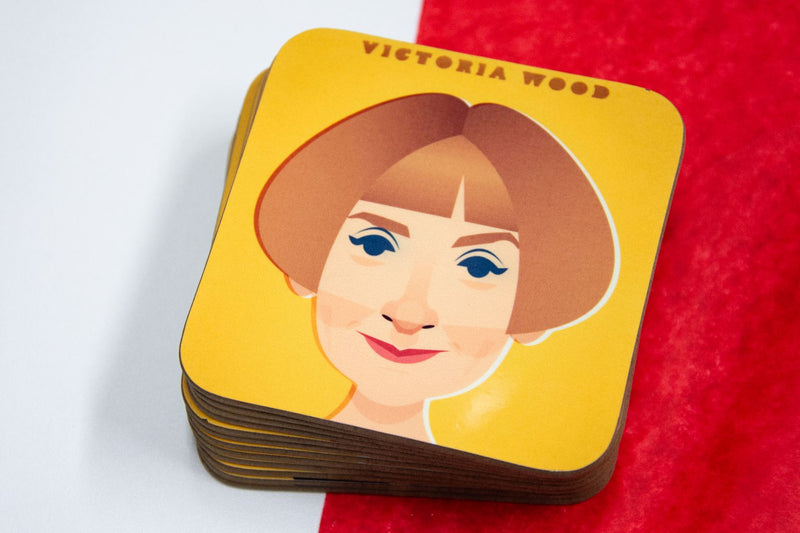 Victoria Wood Coaster - Great Northerners by Stanley Chow