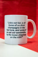 Victoria Wood Mug - Great Northerners by Stanley Chow