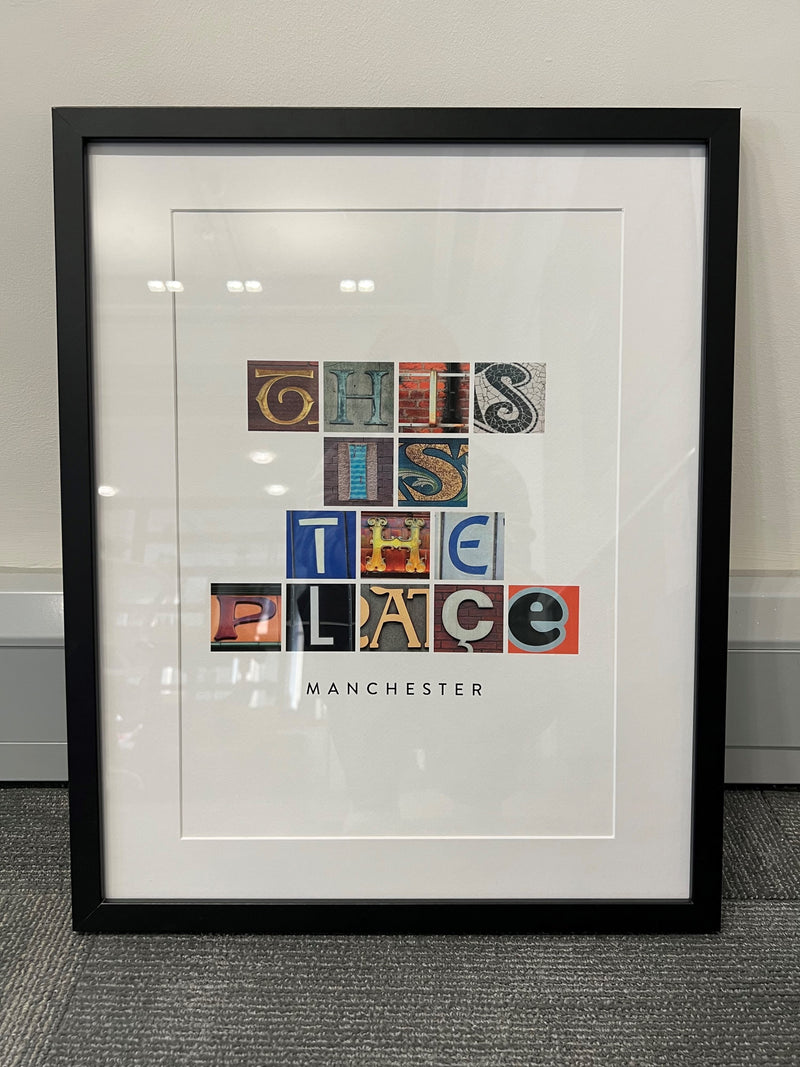 SIGNED This is the Place Alphabet Print by Cuckoo Design