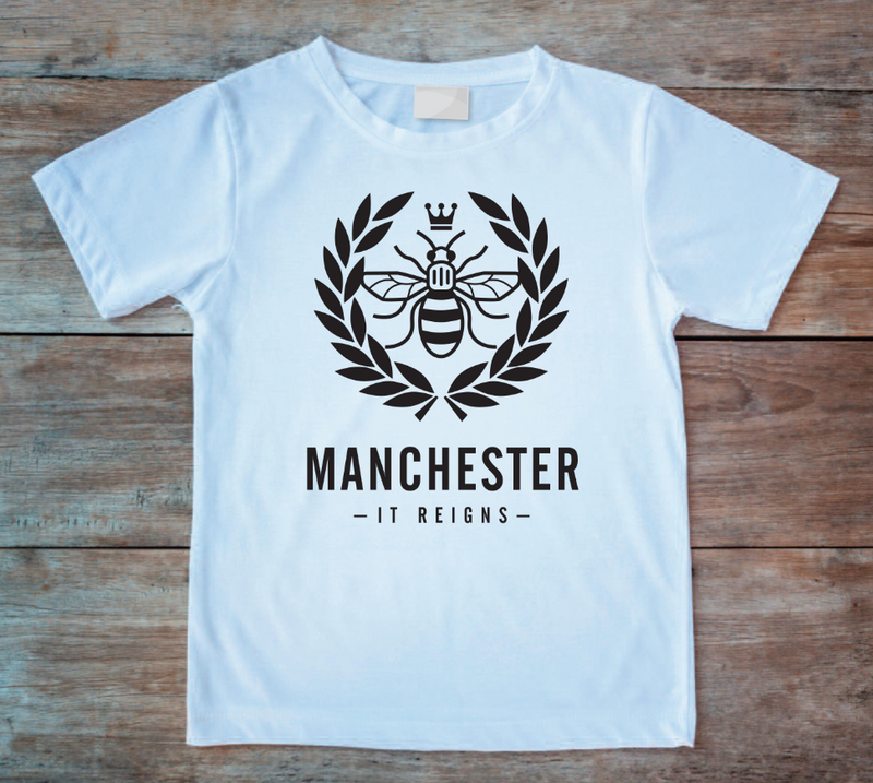 Manchester It Reigns T-shirt by This Charming Manc