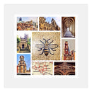 Manchester Landmarks Print by Ben Sedman