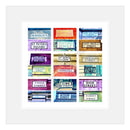 Manchester Street Names Print by Ben Sedman