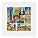 Manchester Landmarks Print by Ben Sedman