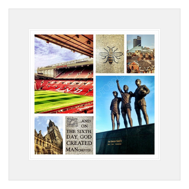 Manchester United Football Club Print by Ben Sedman